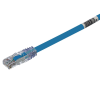 cable de parcheo utp, cat6a, 24 awg, cm, color azul, 3ft