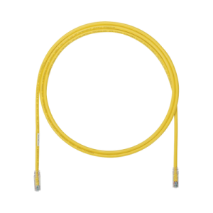 cable de parcheo utp, cat6a, 24 awg, cm, color amarillo, 3ft
