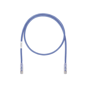 cable de parcheo utp, cat6a, 24 awg, cm, color azul, 50ft