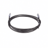 cable de parcheo utp, cat6a, 24 awg, cm, color negro, 7ft