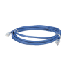 cable de parcheo tx5, utp cat5e, 24 awg, cm, color azul, 10ft