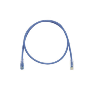 cable de parcheo tx6 llaveado azul, utp cat6, 24 awg, cm, color azul, 3ft
