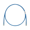 cable de parcheo tx6, utp cat6, 24 awg, cm, color azul, 10 ft