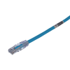 cable de parcheo tx6, utp cat6, 24 awg, cm, color azul, 10 metros