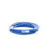 cable de parcheo tx6, utp cat6, 24 awg, cm, color azul, 10 metros