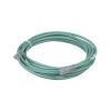 cable de parcheo tx6, utp cat6, 24 awg, cm, color verde, 15ft