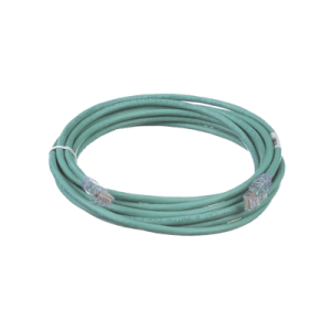 cable de parcheo tx6, utp cat6, 24 awg, cm, color verde, 15ft