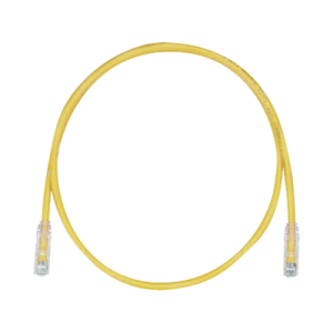 cable de parcheo tx6, utp cat6, 24 awg, cm, color amarillo, 15ft