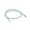 cable de parcheo tx6, utp cat6, 24 awg, cm, color verde, 3 ft.