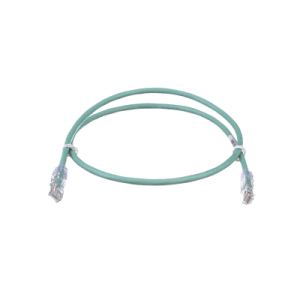 cable de parcheo tx6, utp cat6, 24 awg, cm, color verde, 3 ft.