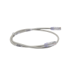cable de parcheo tx6, utp cat6, 24 awg, cm, color gris, 3ft
