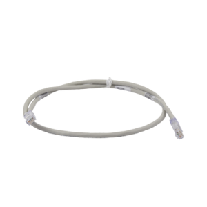 cable de parcheo tx6, utp cat6, 24 awg, cm, color gris, 3ft