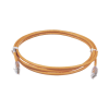 cable de parcheo tx6, utp cat6, 24 awg, cm, color naranja, 3ft