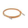cable de parcheo tx6, utp cat6, 24 awg, cm, color naranja, 5 ft