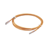 cable de parcheo tx6, utp cat6, 24 awg, cm, color naranja, 5 ft