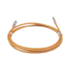 cable de parcheo tx6, utp cat6, 24 awg, cm, color naranja, 5 ft
