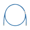 cable de parcheo tx6, utp cat6, 24 awg, cm, color azul, 8 metros