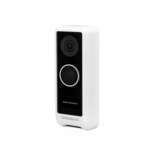 unifi protect g4 doorbell, wifi, resolución hd 2mp, visión nocturna ir 6 mts, ai para detección de eventos, audio bidireccional, protección ipx4