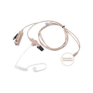 kit de micrófono audífono profesional de 2 cables motorola mototrbo: apx1000 8000 xpr6100 6550, mtp850s,mtp6550/6750