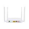 onu dual gpon/epon / wi fi doble banda 2.4 y 5 ghz / soporta mesh / 2 puertos gigabit / 1 puerto pon sc/apc / 1 puerto catv / hasta 1200 mbps vía wi fi
