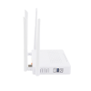 onu dual gpon/epon / wi fi doble banda 2.4 y 5 ghz / soporta mesh / 2 puertos gigabit / 1 puerto pon sc/apc / 1 puerto catv / hasta 1200 mbps vía wi fi