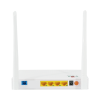 onu dual g/epon con wi fi en 2.4 ghz + 4 puertos lan gigabit, hasta 300 mbps vía inalámbrico