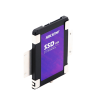 ssd para videovigilancia / unidad de estado sólido / 500 gb / 2.5" / alto performance / uso 24/7 / compatible con dvr´s y nvr´s epcom / hilook y hikvision (seleccionados)
