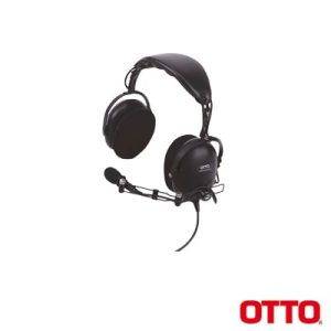 diadema heavy duty sobre la cabeza para kenwood nx 200/300/410, tk 480/2180/3180