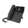 teléfono ip empresarial, 12 líneas sip, pantalla a color 2.8", poe, puertos gigabit, conferencia local de 6 vías.