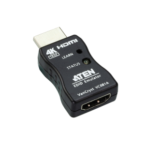 adaptador de emulador de edid | hdmi 4k real | elimina problemas de comunicación debido a fallo de sincronización de datos edid