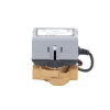válvula 3/4 de 2 vías conexión de rosca bspt con actuador 40011 a 120v, on/off