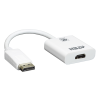 adaptador activo de displayport a hdmi | 4k | compatible con audio |