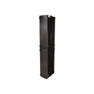 organizador value vertical doble de 45ur, fabricado en acero laminado en frio, 6in (152mm) de ancho