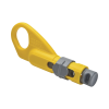 pelacables radial de cables coaxiales.