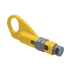 pelacables radial de cables coaxiales.
