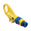 pelacables radial combinado coaxial/utp.