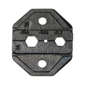matriz ponchadora para cable coaxial rg58, rg59, rg6 y rg62. compatible con pinza ponchadora vdv 200 010