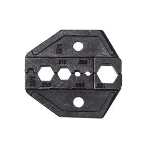 matriz ponchadora para cable coaxial rg58, rg59, rg6 y rg62. compatible con pinza ponchadora vdv200 010