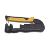 pinza ponchadora para cables rg58, rg59, rg62, rg6/6q, rg7, rg11 y conector f, bnc y rca.