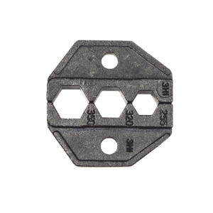 matriz ponchadora para conectores f de cables coaxiales rg59 y rg6. compatible con pinza ponchadora vdv200 010