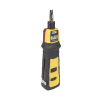 herramienta ponchadora de impacto con cuchilla para paneles y bloques de 66/110. termina y corta cables cat3, cat5e y cat6/6a en 1 paso