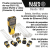 probador scout™ pro 3 con kit de transmisores remotos test n map™ (inspección poe)