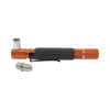 rastreador de cables y probador de continuidad de bolsillo para cable coaxial con transmisor remoto.