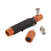 rastreador de cables y probador de continuidad de bolsillo para cable coaxial con transmisor remoto.