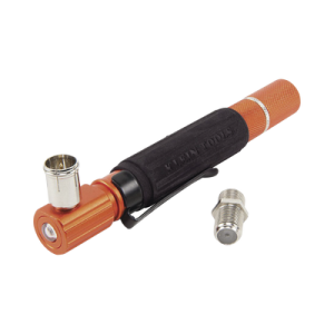 rastreador de cables y probador de continuidad de bolsillo para cable coaxial con transmisor remoto.
