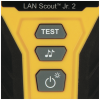 tester de cable lan scout™ jr. 2/ para: prueba aprobada/ error de cableado/ falla de circuito abierto o cortocircuito/ par dividido/ blindaje.