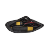 estuche de nylon negro con cierre tipo zipper para kit tone y probe pro
