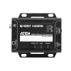receptor hdmi hdbaset lite | hasta 4k a 40 m (cat 5e/6) / 40 m (cat 6a/aten 2l 2910 cat6); 1080 p a 60 m (cat 5e/6) / 70 m (cat 6a/aten 2l 2910 cat6) | hdbaset clase b