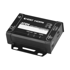 receptor hdmi hdbaset lite | hasta 4k a 40 m (cat 5e/6) / 40 m (cat 6a/aten 2l 2910 cat6); 1080 p a 60 m (cat 5e/6) / 70 m (cat 6a/aten 2l 2910 cat6) | hdbaset clase b