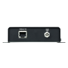 receptor hdmi hdbaset lite con poh | 4k a 35 m (cat 5e/6) / 40 m (cat 6a/aten 2l 2910 cat6); 1080p a 60 m (cat 5e/6) / 70 m (cat 6a/aten 2l 2910 cat6) | hdbaset clase b | poh pd |